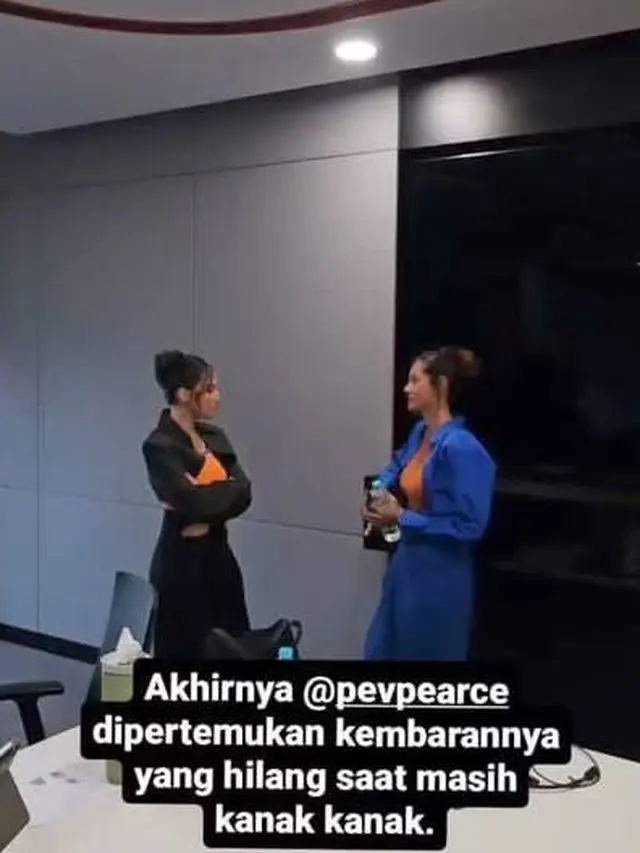 7 Potret Pevita Pearce dan Klaudia Krish, Akhirnya Ketemu Kembaran