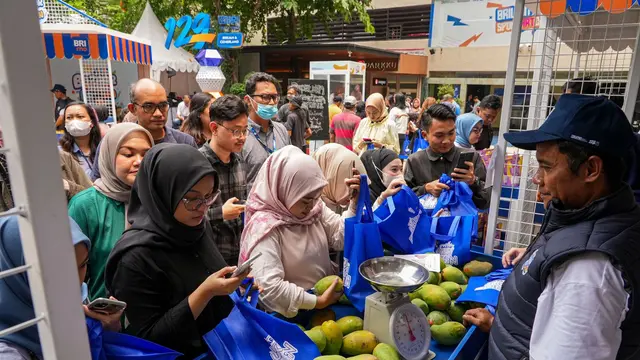 BRI kembali menyelenggarakan “Bazar UMKM BRIliaN” yang berlangsung di Area Taman BRI, Jakarta. (Foto: BRI)