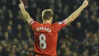 Kapten Liverpool Steven Gerrard (AFP/Paul Ellis)