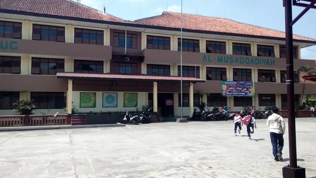 Salah satu bangunan milik lembaga pendidikan al-Musadaddiyah Garut