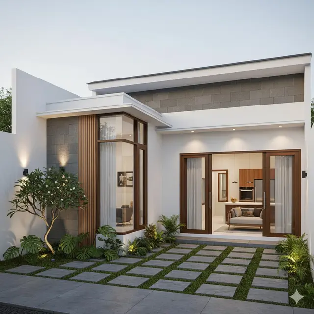 Model Rumah Sederhana Tapi Mewah dengan Anggaran Terbatas