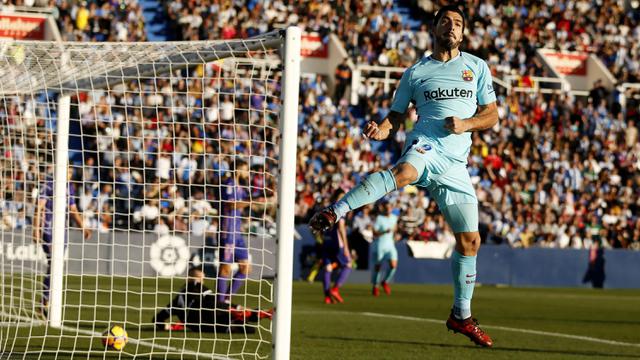 FOTO: Tekuk Leganes, Barcelona Kian Kukuh di Puncak Klasemen