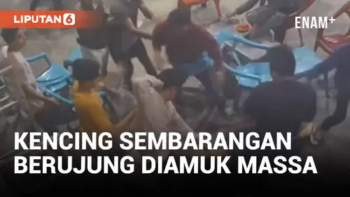 VIDEO: Buntut Kencing Sembarangan, Pemuda di Tangerang Selatan Dikeroyok hingga Babak Belur