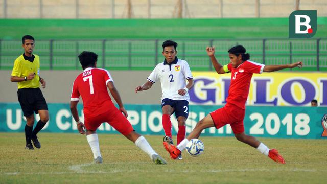 Timnas Singapura U-19 vs Timnas Laos U-19