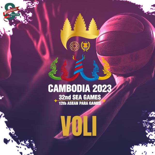 SEA Games - Ilustrasi Voli SEA Games 2023