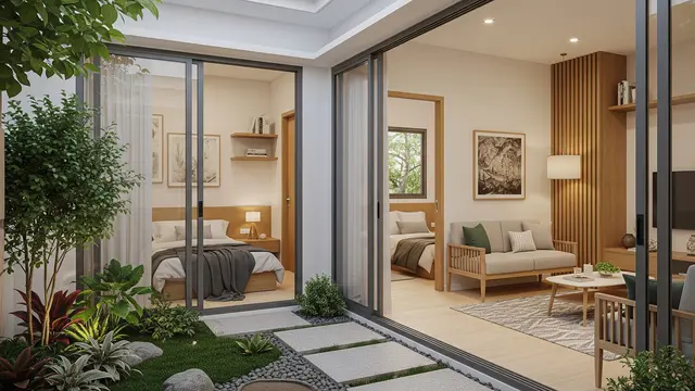 Contoh Rumah Tipe 21 Tapi Punya 2 Kamar/Gemini AI