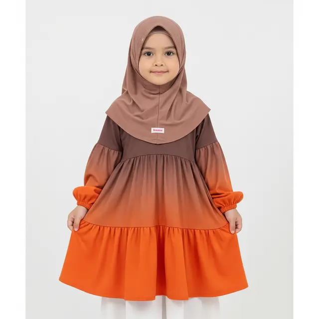 inspirasi model baju muslim anak TK