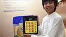 App develover cilik asal Indonesia, Yuma Soerianto memperkenalkan aplikasi karyanya usai media launch S26 Procal Gold di Jakarta, Kamis (19/9/2019). Di usianya yang baru 12 tahun, peraih beasiswa Apple Worldwide Developers Conference ini telah menciptakan sembilan aplikasi. (Liputan6.com/HO/Andri)