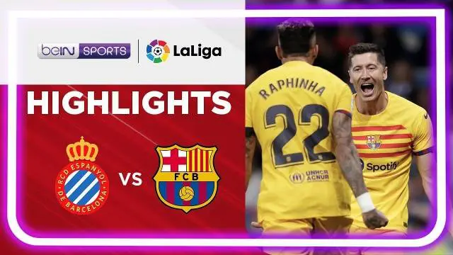 Berita video highlights pertandingan La Liga antara Espanyol melawan La Liga, Senin (15/5/23). Barcelona menang dengan skor 2-4 dan keluar sebagai juara La Liga musim ini.