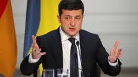 Presiden Ukraina Volodymyr Zelenskiy. (source: AP)