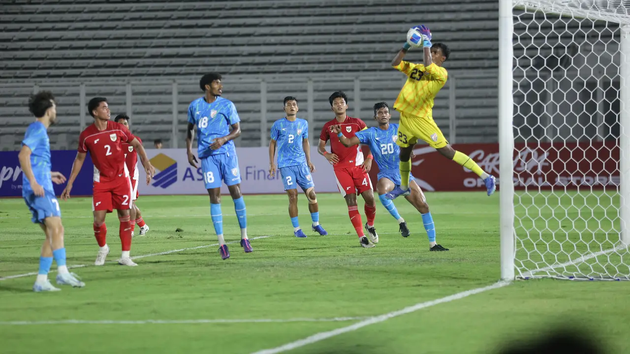 Timnas Indonesia U-22 vs India