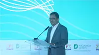 Wakil Ketua Umum Koordinator bidang Investasi, Hilirisasi, dan Lingkungan Hidup Kadin Indonesia, Bobby Gafur Umar, dalam Indonesia Green Energy Investment Dialogue yang digelar oleh Kadin dan Katadata Green di Jakarta, Kamis (27/2/2025). (Ist)