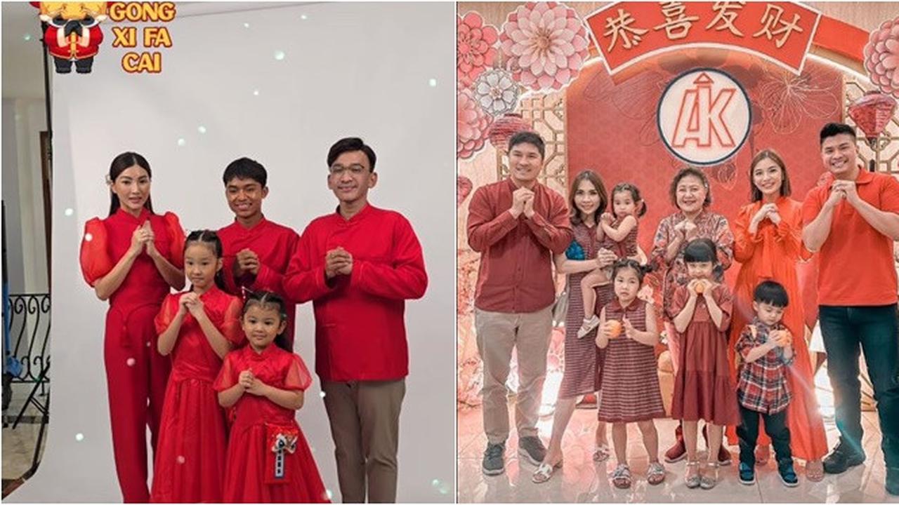 9 Artis Rayakan Tahun Baru Imlek 2024, Sukacita Bersama Keluarga