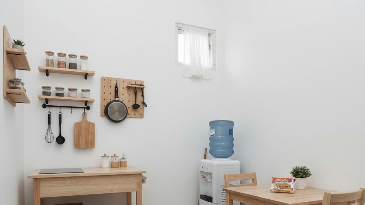 8 Desain Dapur Kecil Portable untuk Rumah Kontrakan Berpindah, Estetik Anti Ribet