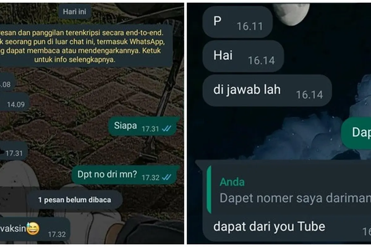 6 Chat Absurd dari Orang Tak Dikenal Ini Bikin Kesal Sekaligus Bingung