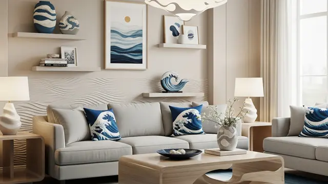 Dekorasi Ruang Tamu dengan Elemen Air