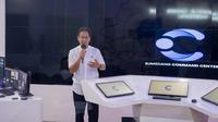 Menteri Kesehatan RI Budi Gunadi Sadikin meninjau Command Center di Kantor Bupati Sumedang saat melakukan Kunjungan kerja ke kabupaten Sumedang, Jawa Barat pada Jumat, 10 Februari 2023. (Dok Kementerian Kesehatan RI)