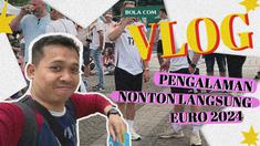 Berita video Vlog Bola.com kali ini jurnalis Bola.com, Benediktus Gerendo Pradigdo, akan berbagi keseruannya dalam vlog berpetualang di Jerman. Ini adalah pengalaman pertama nonton langsung Euro 2024.