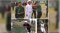 Foto latihan TNI dan FPI (instagram dpp_fpi)