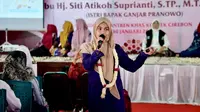 Siti Atikoh Sebut Ganjar-Mahfud Peduli Akan Pendidikan Pesantren