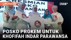 Khofifah Indar Parawansa Resmikan Posko Prokem
