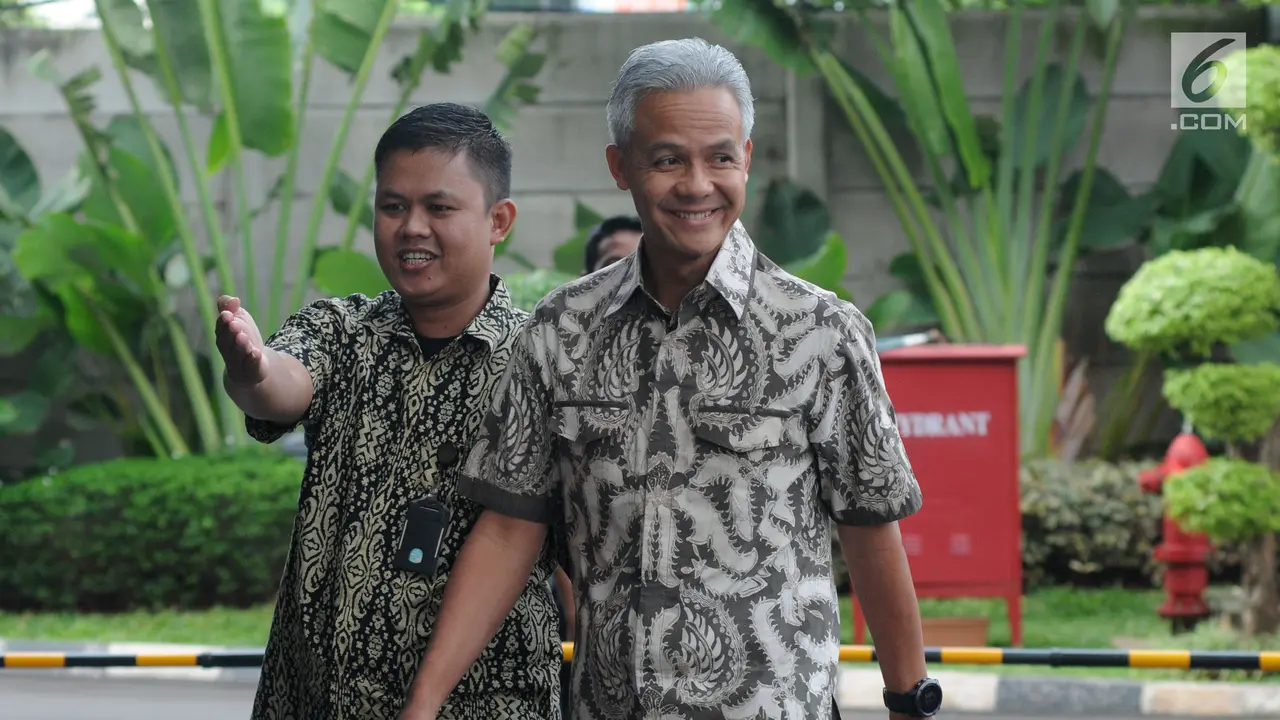 KPK Periksa Ganjar Pranowo sebagai Saksi Kasus E-KTP
