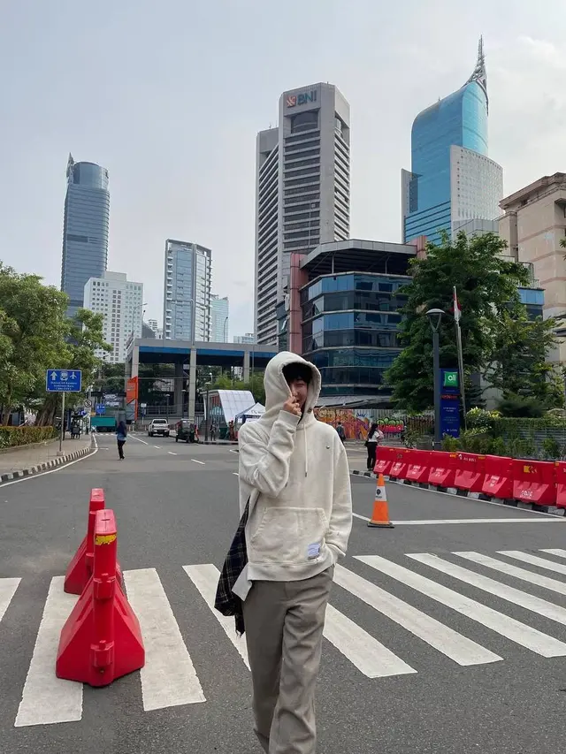 Renjun NCT Dream ikut Citayam Fashion Week (Foto: Instagram nct_dream)