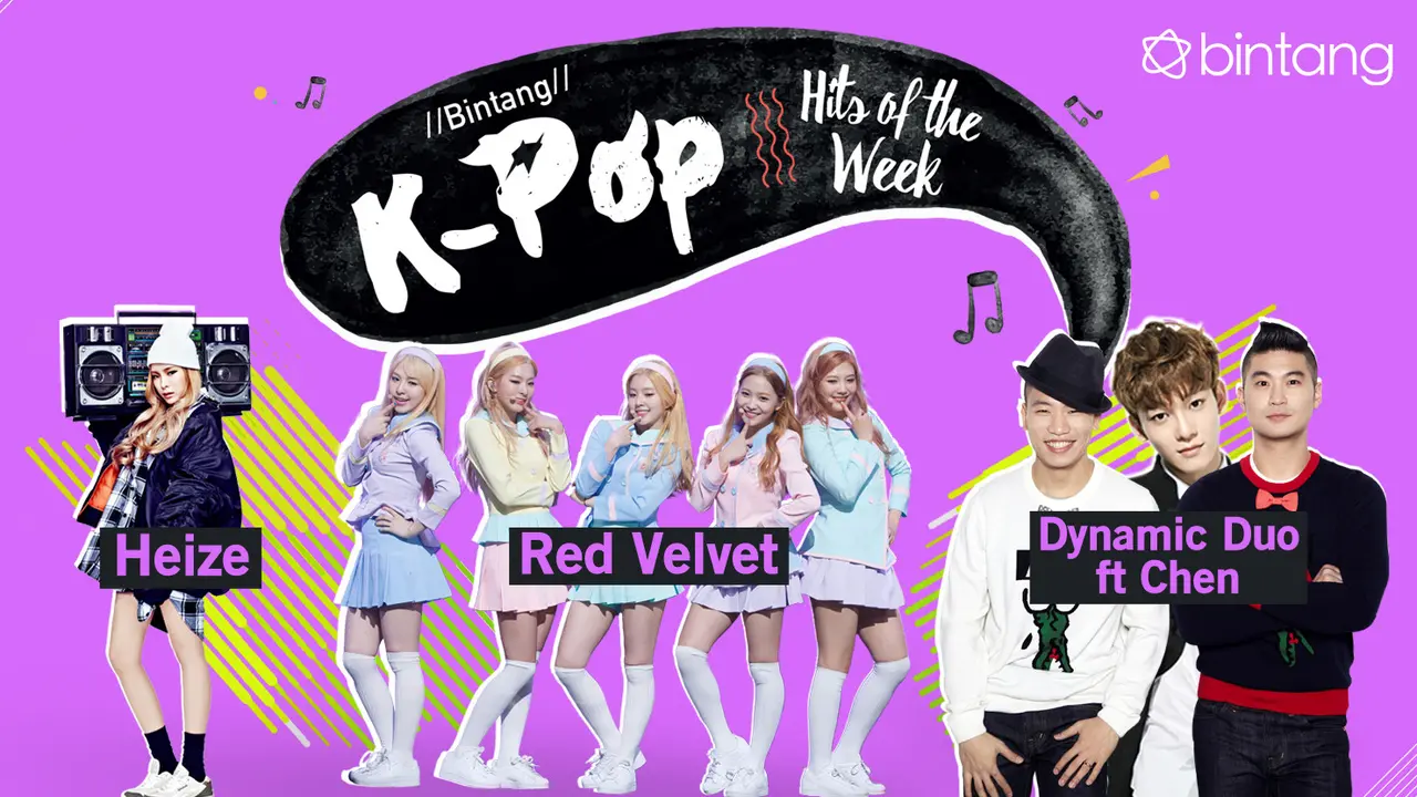 [Bintang] Bintang K-Pop Hits of the Week: Ailee, Red Velvet, Crush, Heize