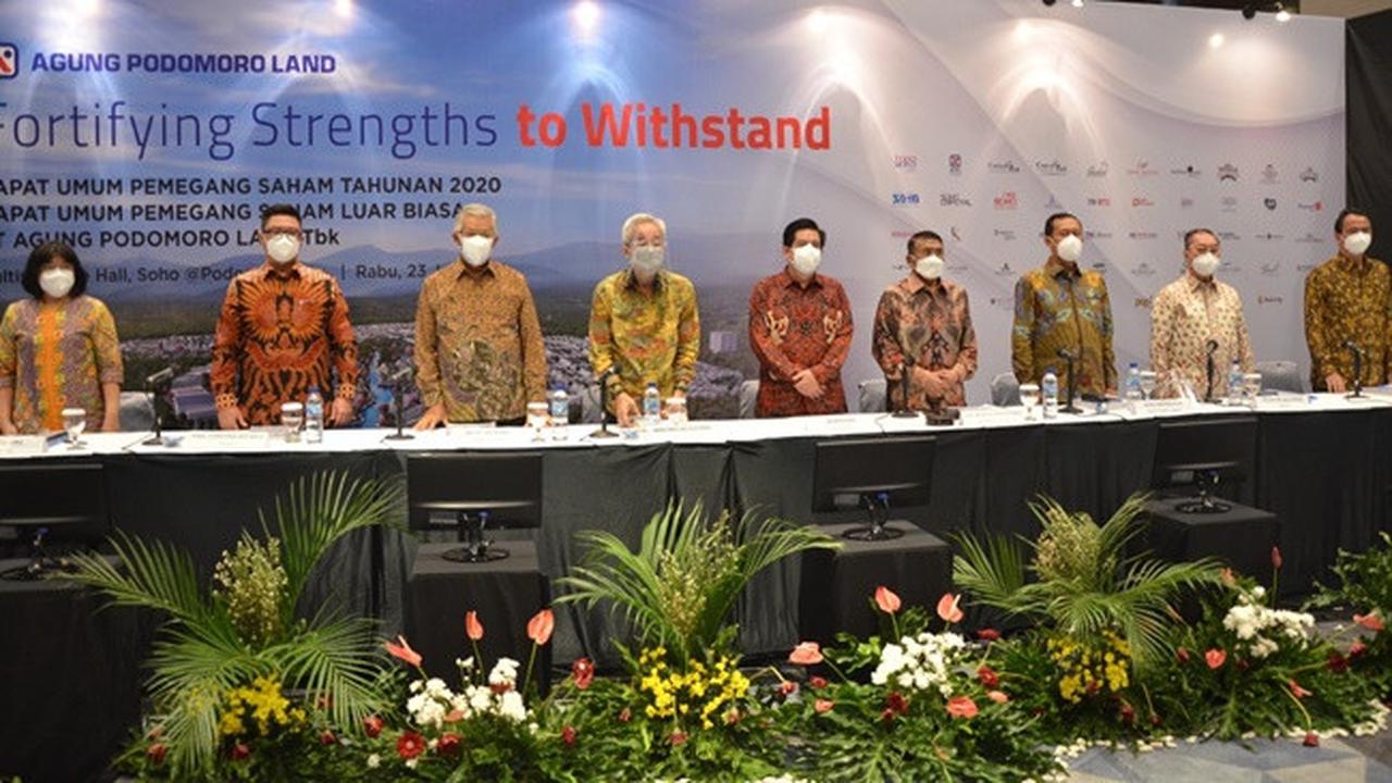 RUPST PT Agung Podomoro Land Tbk pada Rabu, 23 Juni 2021 (Dok: Istimewa)