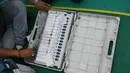 Pemilu di India mendapat sorotan sebagai yang terbesar dan termahal di dunia. (Arun SANKAR/AFP)