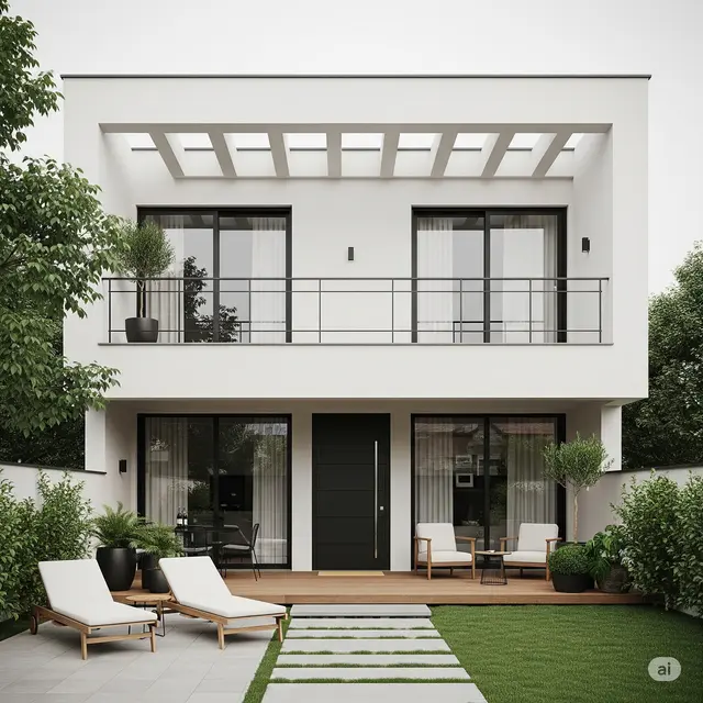 Desain Rumah Sederhana Ukuran 6x10 Meter.