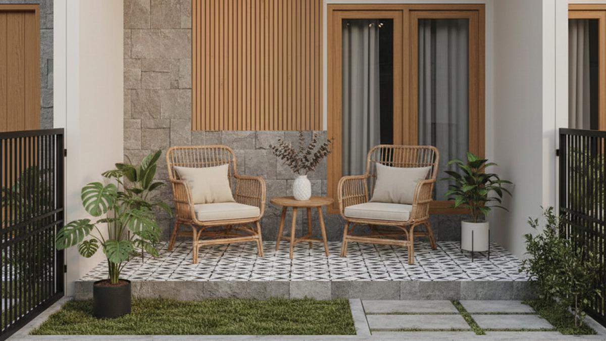 8 Inspirasi Desain Teras Rumah Sederhana untuk Lahan Sempit, Tetap Nyaman dan Estetik