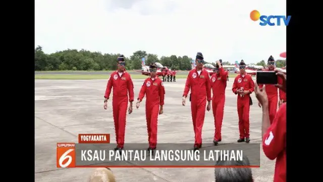 Jupiter Aerobic Team TNI Angkatan Udara akan unjuk kebolehan di laga Lima Air Show 2019 di Langkawi, Malaysia.