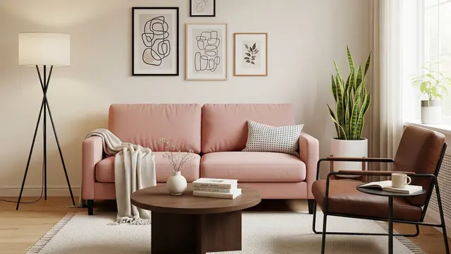 Warna Sofa untuk Ruang Tamu Kecil (Image by Gemini AI)