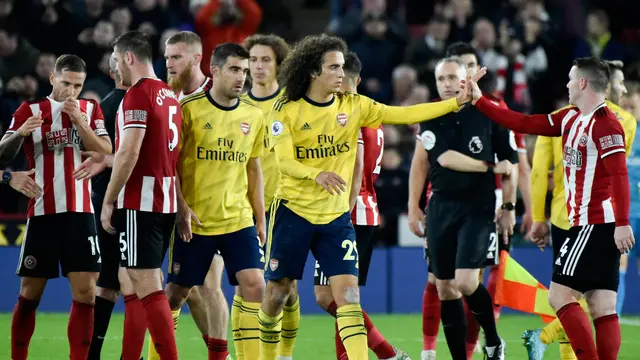 Arsenal Keok di Markas Sheffield United