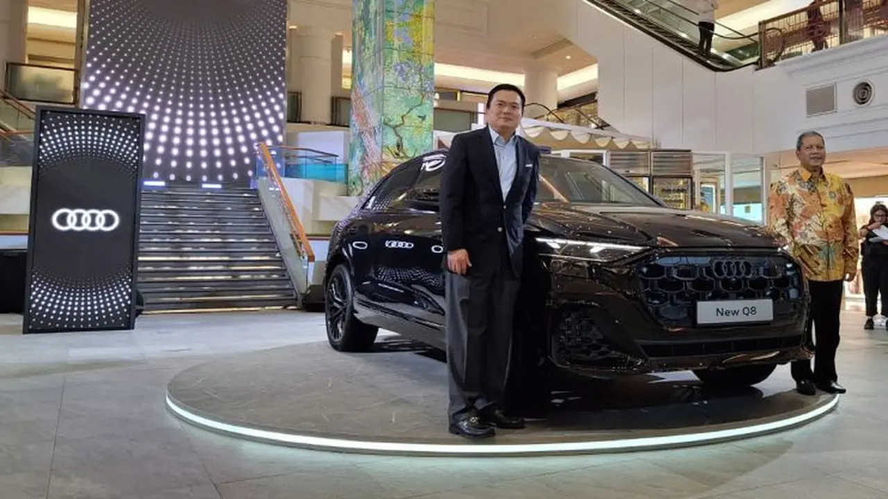 Audi Q8 SUV Baru Resmi Mengaspal di Indonesia, Harga Tembus Rp 2,7 Miliar (Arief A/Liputan6.com)