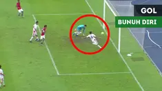 Berita video dua gol bunuh diri konyol tercipta dalam laga Yaman kontra Yordania pada Grup B Piala AFC U-16 2018, Kamis (27/9/2018).