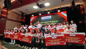 Puluhan atlet muda menerima apresiasi dari Bakti Olahraga Djarum Foundation di XXI Lounge, Plaza Senayan, Jakarta, Rabu (28/1/2026). (Bola.com/Hery Kurniawan)