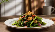 Resep Tumis Genjer Terasi yang Renyah dan Tidak Pahit