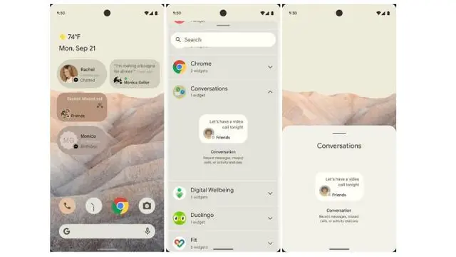 Bocoran tampilan Android 12. Dok: XDA Developers