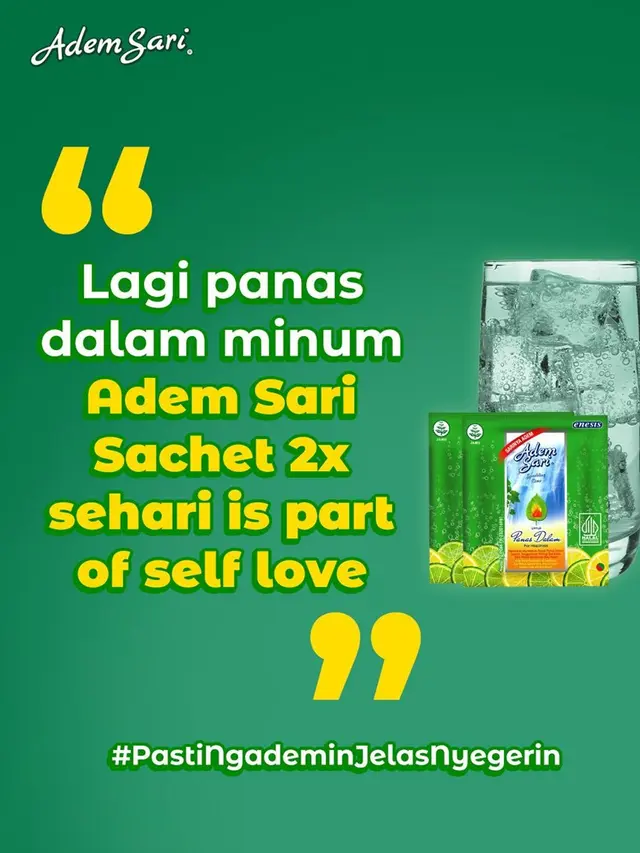 Redakan Sariawan dengan Cara yang Fun, Mau Pilih #TimTotol atau #TimMinum Adem Sari Sachet Nih?