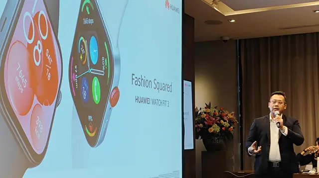Huawei Indonesia perkenalkan Huawei Watch Fit 3 (Liputan6.com/Robinsyah Aliwafa Zain)