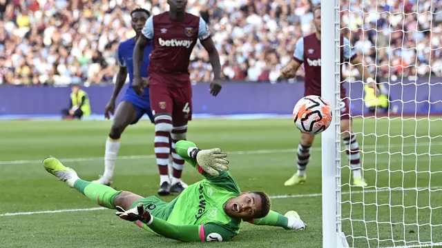 Foto: Aksi 10 Pemain West Ham saat Getok Chelsea di Liga Inggris 2023/2024