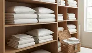 5 Cara Menata Seprai dan Sarung Bantal agar Lemari Lebih Rapi