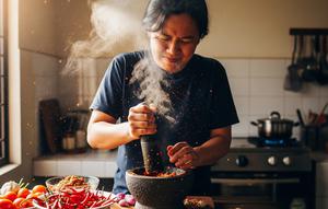 Tanaman Penyegar Udara Alami yang Membantu Mengatasi Bau Sambal di Rumah (Image by Gemini AI)