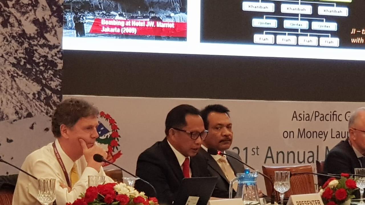 Kapolri Tito Karnavian menjadi pembicara membahas pencucian uang (Istimewa)