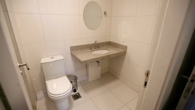 Toilet di Wisma Atlet Olimpiade Rio 2016