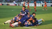 PSIS Semarang meraih kemenangan 4-2 atas Perseru, Minggu (23/9/2018) di Stadion Moch. Soebroto, Magelang. (Bola.com/Ronald Seger)