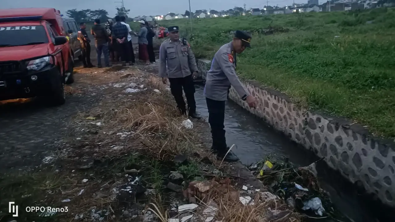Titik penemuan jenazah di dekat Perumahan Bumi Tegal Besar, Jember