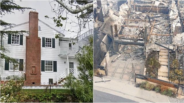 6 Potret Rumah Artis Hollywood Before-After Kebakaran Los Angeles, Hangus Jadi Abu